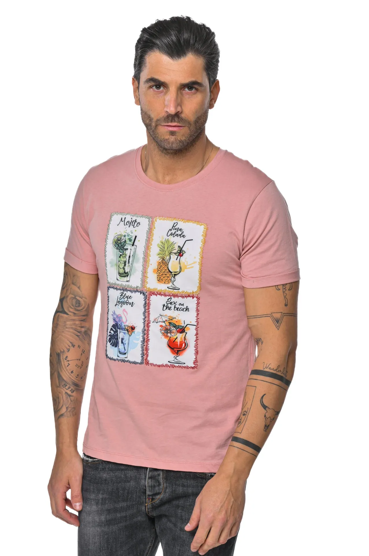 T-shirt con stampa DPE 2325 SS23