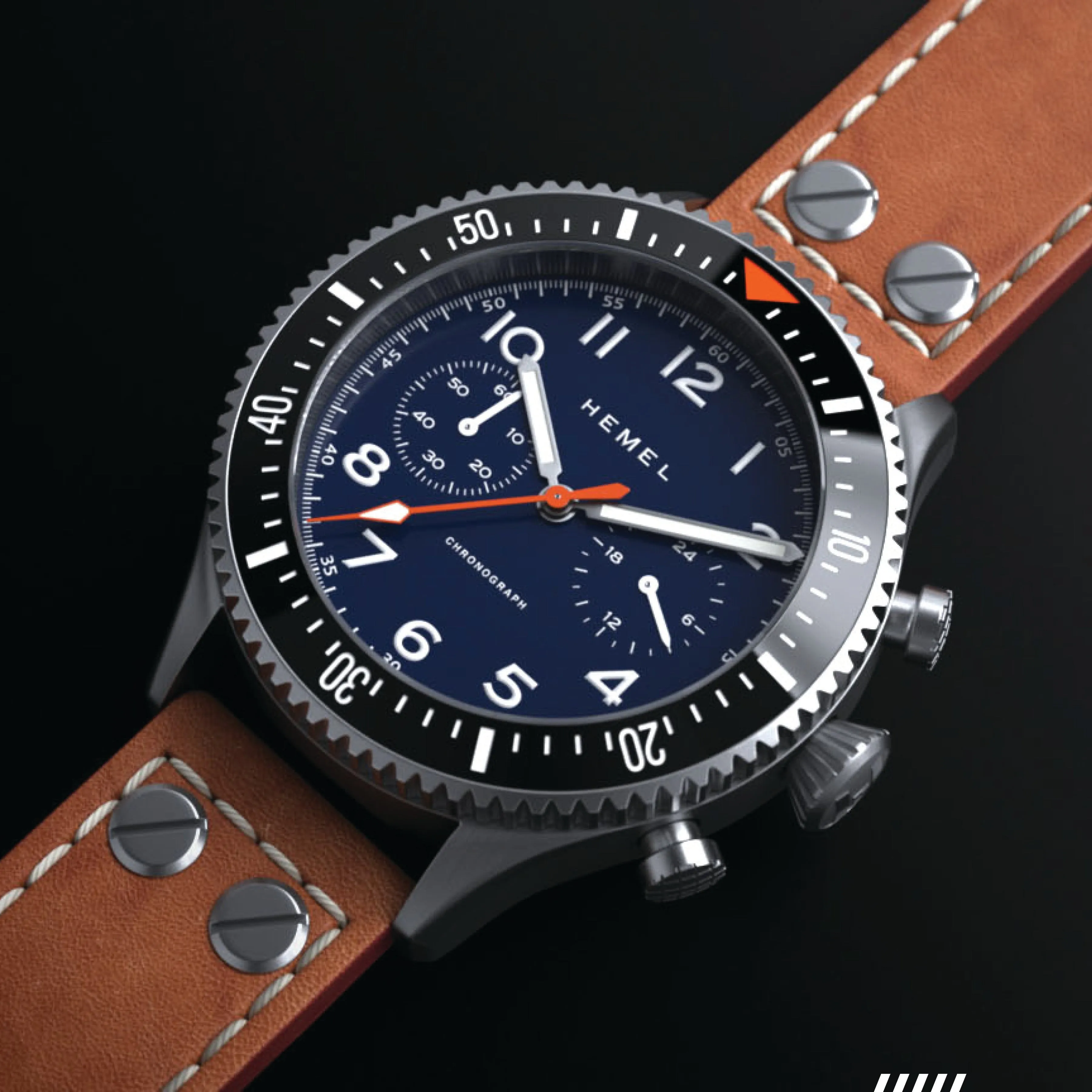 The Hemel HFT20 / VK64 configuration / Navy Dial