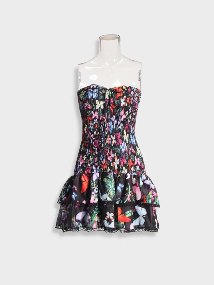 Vintage Flower Summer Dress