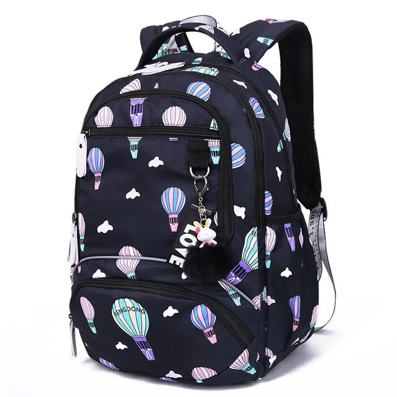 Wenkouban New Large schoolbag cute Student School Backpack Printed Waterproof bagpack primary school book bags for teenage girls kids