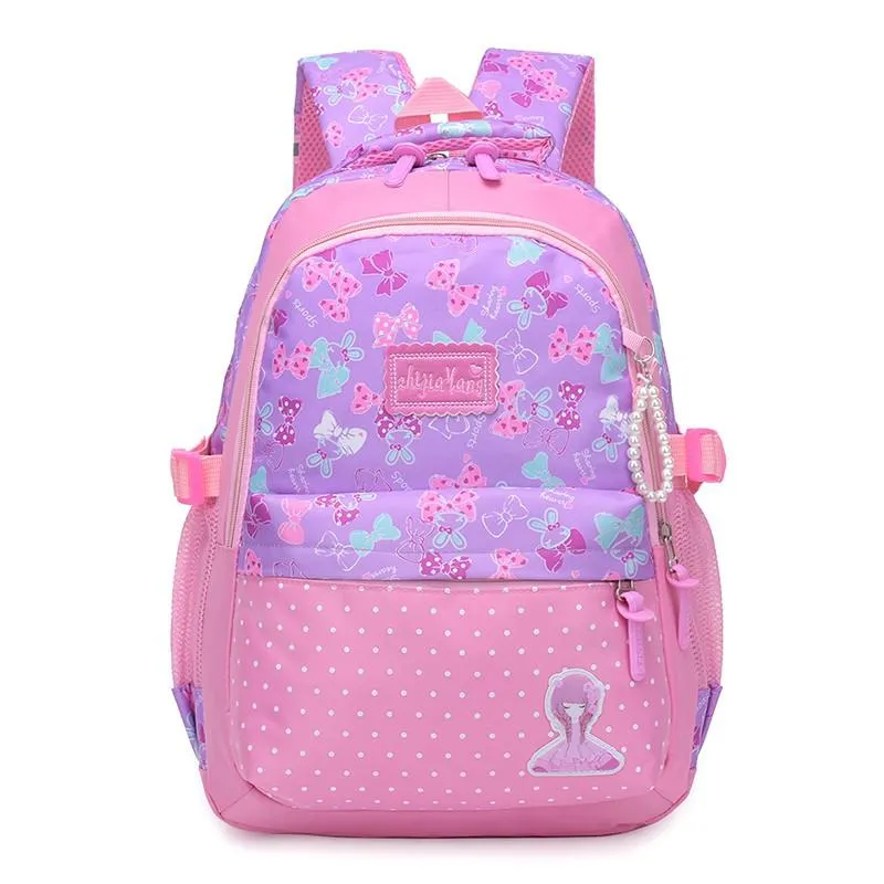 Wenkouban New Large schoolbag cute Student School Backpack Printed Waterproof bagpack primary school book bags for teenage girls kids